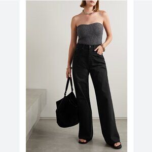 SLVRLAKE Eva high-rise wide-leg jeans